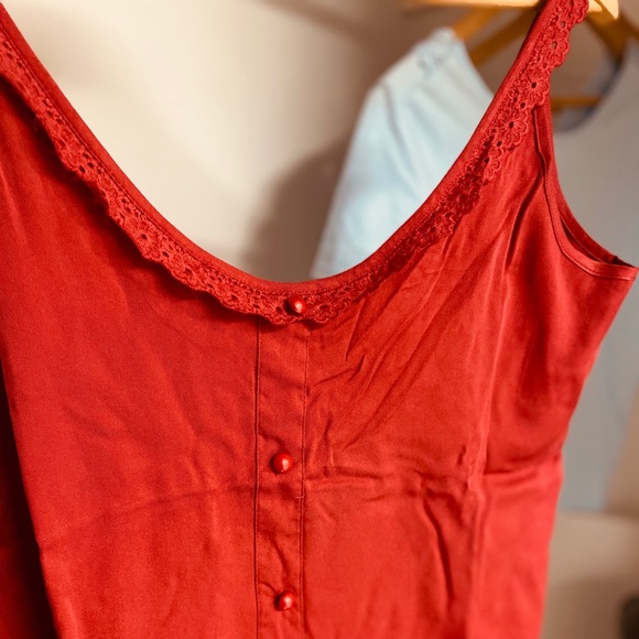 LACE BOHO Tanks β€οΈπ§‘β€οΈ - Picture 2 of 5